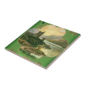 Carreau Vintage Saint-Patricks Jour Salutations Shamrock C (Côté)