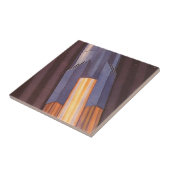 Carreau Vintage Science Fiction Space Ship Rockets (Côté)