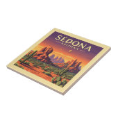 Carreau Vintage Sedona Arizona (Côté)