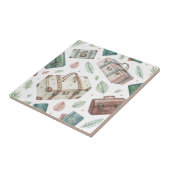 Carreau Vintage Travel Luggage Pattern (1) (Côté)