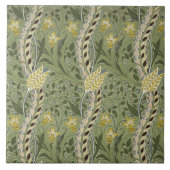 Carreau Vintage William Morris Daffodil Fleurs Jaune (Devant)