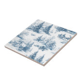 Carreau Vintage Winter Toile de Jouy - Classic Christmas (Côté)