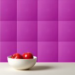 Carreau Violet de néon de couleur solide<br><div class="desc">Design sobre et tendance,  couleur unie violet néon.</div>