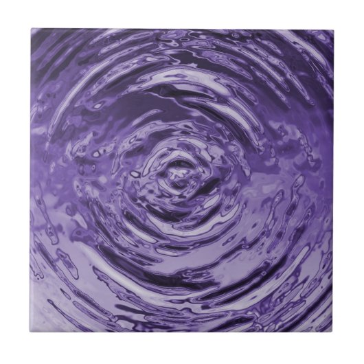 Carreau Violet d'eau (Devant)