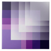 Carreau Violet et blanc (Devant)