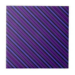 Carreau Violets Rayés