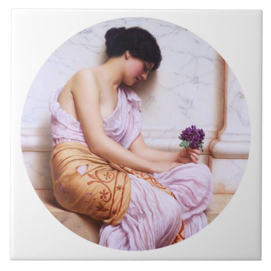 Carreau Violets, violets doux c1908 (Devant)