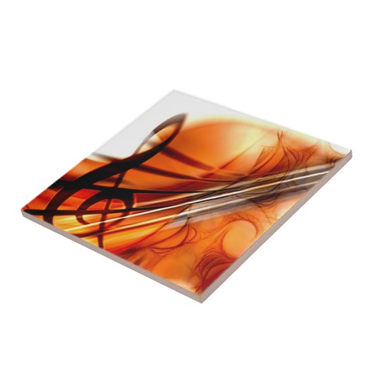 Carreau Violon Abstrait (Côté)