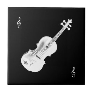 Carreau violon blanc