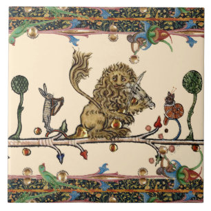 Carreau Violoniste Lion, Hare