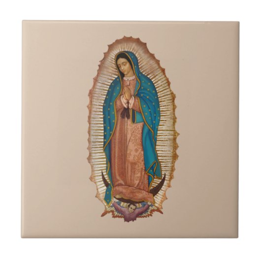 Carreau Virgen de Guadalupe (Devant)