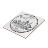 Carreau Virginia State Quarter (Côté)