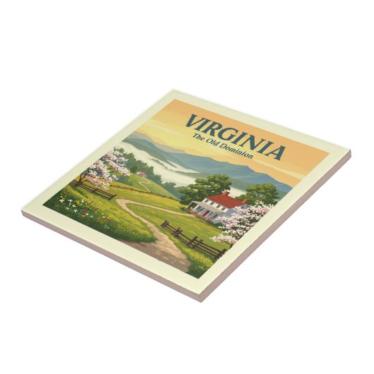 Carreau Virginie vintage (Côté)