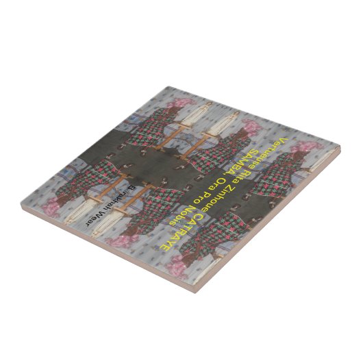 Carreau Virtuelle Ancien Rita Zinhoue CATRAYE SAMBA tuiles (Côté)