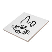 Carreau Visage de lapin (Côté)