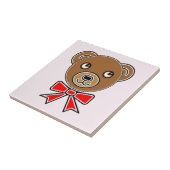 Carreau Visage drôle d'ours (Côté)