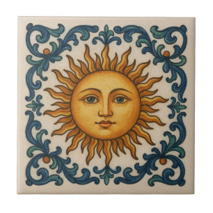 Carreau Visage solaire