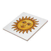 Carreau Visage solaire (Côté)