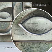 Carreau Vision Verdoyante - Carrelage en céramique Cubiste