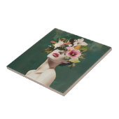 Carreau Visions florales (Côté)