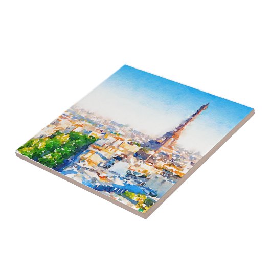 Carreau Visite Eiffel - Paris (Côté)