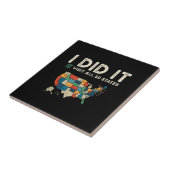 Carreau Visited All 50 US States - USA Map Travel - Visit (Côté)