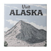 Carreau Visitez l'Alaska (Devant)