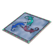 Carreau Vitrail de Faux Décor du sud-ouest (Côté)