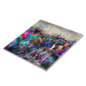 Carreau Vitrine - Tie Dye est de retour (Côté)