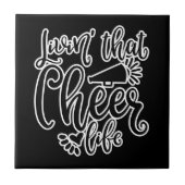 Carreau Vivre une vie plus joyeuse Conception de meneurs (Devant)