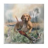 Carreau Vizsla, Art (Devant)