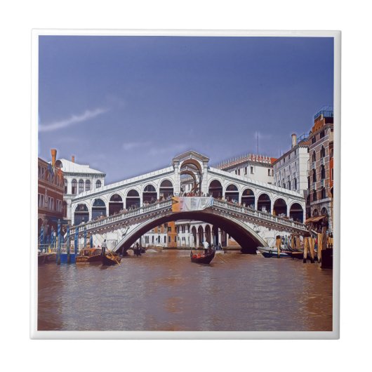 Carreau VNT002 VENISE, PONT RIALTO - Italie, (Devant)