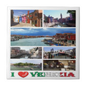 Carreau VNT030 VENICE I Love, Mosaic, Italie, (Devant)