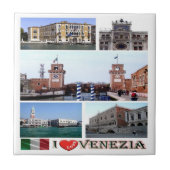 Carreau VNT032 VENICE I Love, Mosaïque, Italie, (Devant)