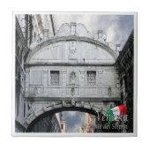 Carreau VNT049 VENICE - Pont des Soupirs, Italie, (Devant)