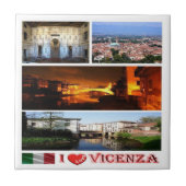Carreau VNT081 VICENZA I Love, Mosaic, Italie, (Devant)