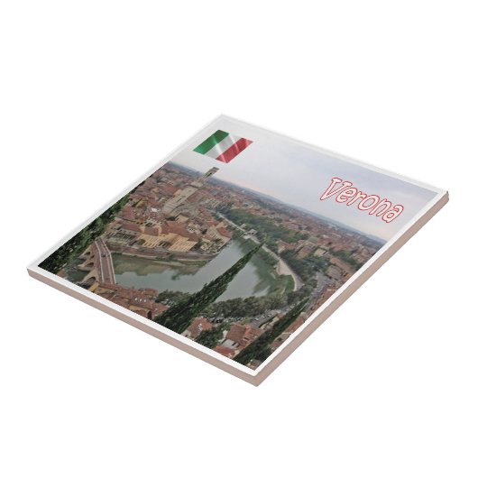 Carreau VNT082 VERONE, Vénétie, Italie, (Côté)