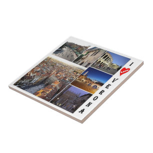 Carreau VNT089 VERONA I Love, Mosaic, Italie,