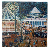 Carreau Vogeler - parc de Gorki à Moscou (Devant)