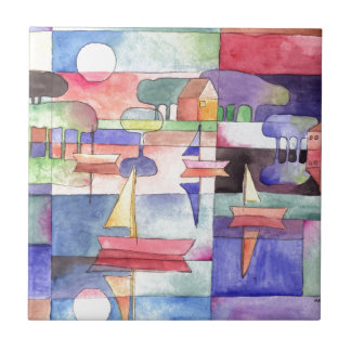 Carreau VOILE SUR L'EAU Bateau AQUATIQUE Painage