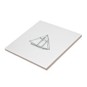 Carreau Voilier de schooner (Côté)