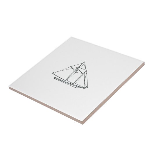 Carreau Voilier de schooner (Côté)