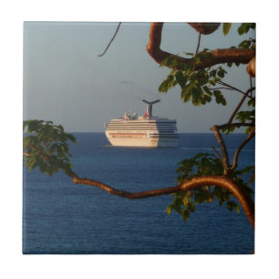 Carreau Voilier vers le coucher du soleil I Vacances de cr