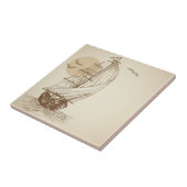 Carreau Voilier vintage (Côté)