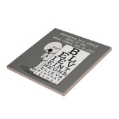 Carreau Voir est diagramme de Croire-Oeil (Côté)