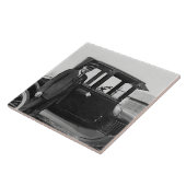 Carreau Voiture d'antiquité Real Photo (Côté)