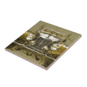 Carreau Voiture de sport vintage de MG (Côté)