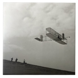 Carreau Vol Aviation De Test De Planeur Frères Wright