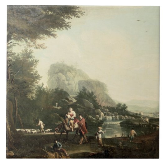 Carreau Vol en l'Egypte (Devant)