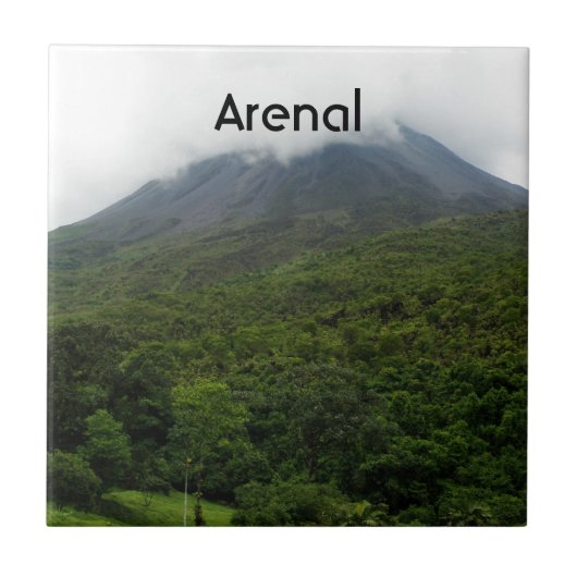 Carreau Volcan d'Arenal (Devant)